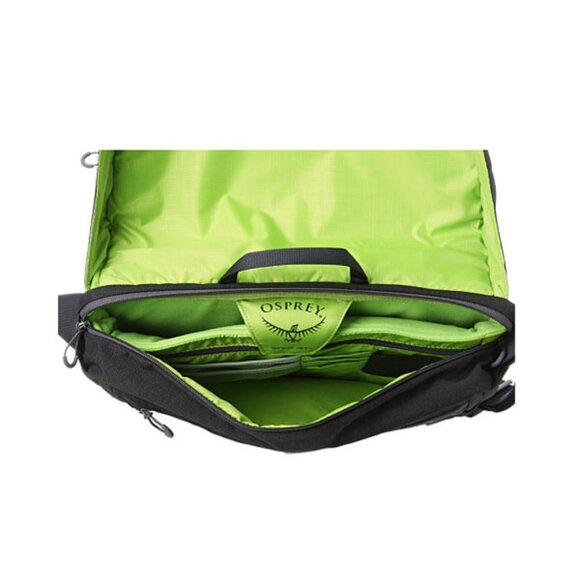 Osprey Beta Port Dark Gray Courier Messenger Laptop Bag w/ Shoulder Strap - Picture 6 of 6